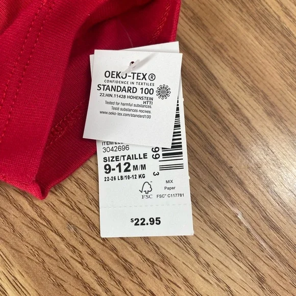 Bundles Baby Place My First Valentines Day 9-12 Months - Picture 4 of 6